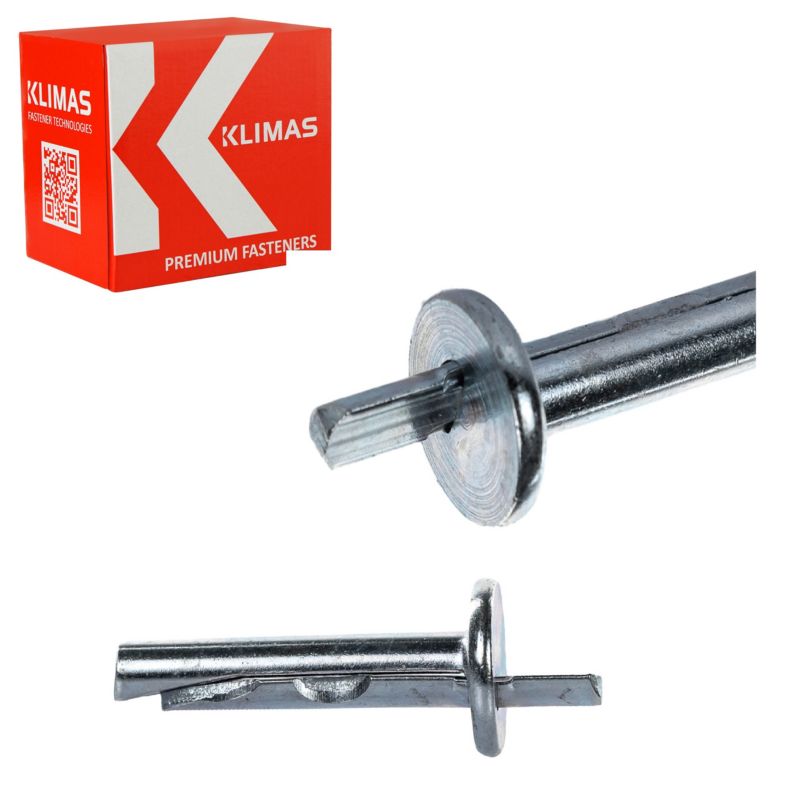 Kotwa metalowa Klimas wbijana rozprężna KRW 6x35 mm 100szt