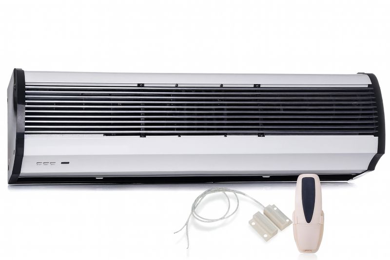 Kurtyna powietrzna elektryczna Warmtec 3,3-10kW 150cm PTC pilot czujnik drzwiowy 1 szt.