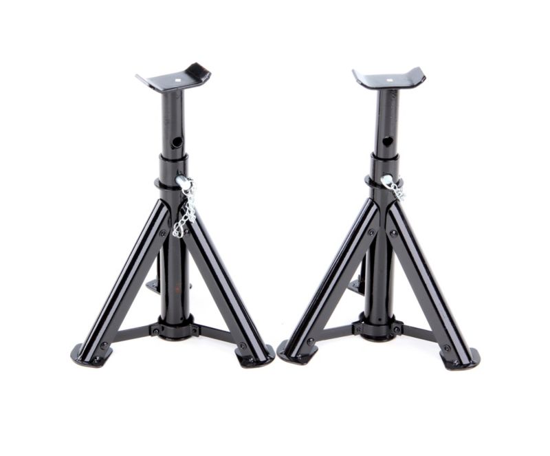 Podstawki pod samochód Vorel 2 t 2 szt. Czarny