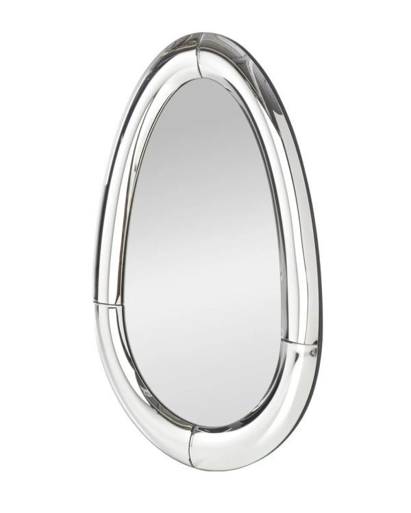 Lustro Halmar dekoracyjne IVORY 120x80cm srebrne 1 szt