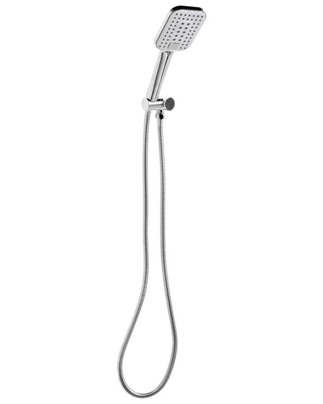 Słuchawka prysznicowa z wężem Tingo Srebrny 1 szt.