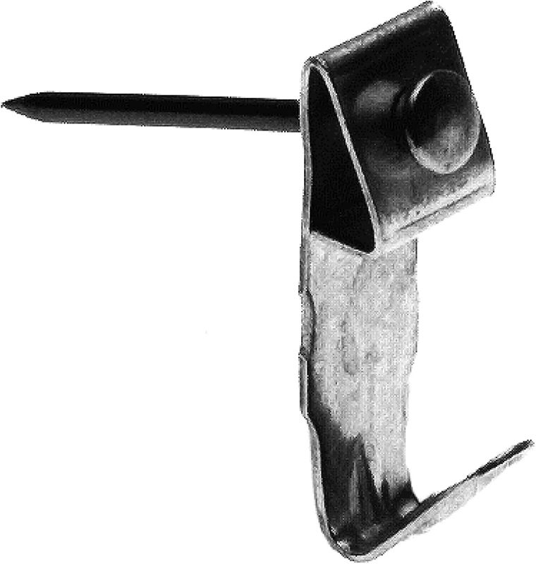 Haczyki do ram Hansafix mosiądz 18 mm 5 szt.