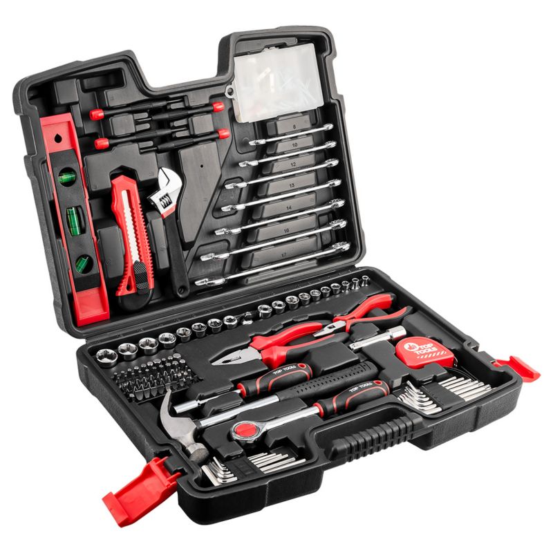 Klucze nasadowe Top Tools 1/4", 3/8" 194 szt. 1 kpl