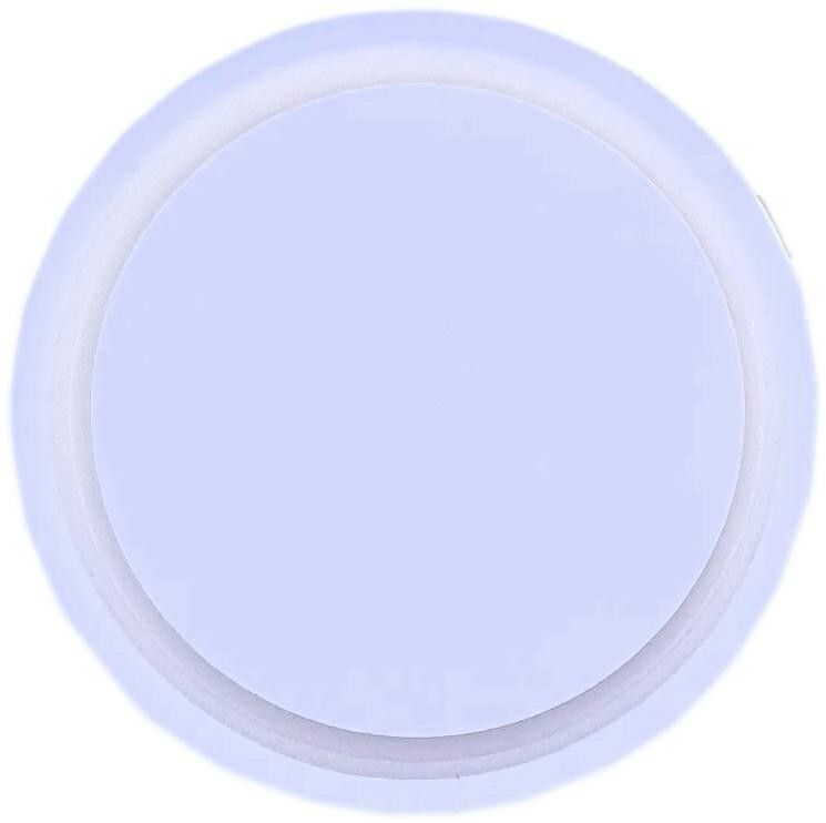 Oprawa oświetleniowa schodowa IdeaLED Rectus biała LED 3W 4000K 200lm IP20 wym: 7,5 x 7,5 x 0,7 cm okrągła - 1 szt.