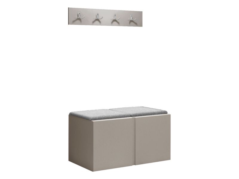 Garderoba MIRJAN 24 Orion VI kaszmir + szara bukla 1 kpl.