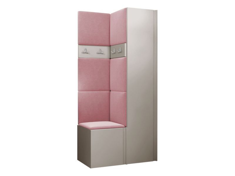 Garderoba MIRJAN 24 Orion XXIV kaszmir + różowy 1 kpl.