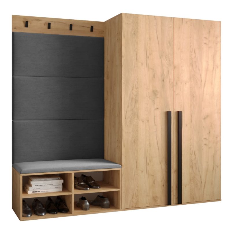 Garderoba do przedpokoju Abiks MIRO 5 craft+manila16 1szt.