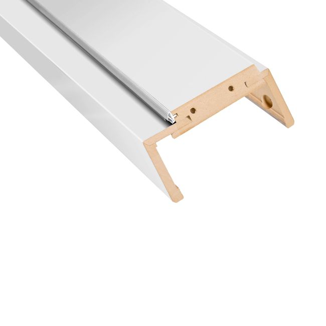 Belka ościeżnicy regulowana Stira Door 135-155 mm 70 cm do drzwi bezprzylgowych kredowobiała