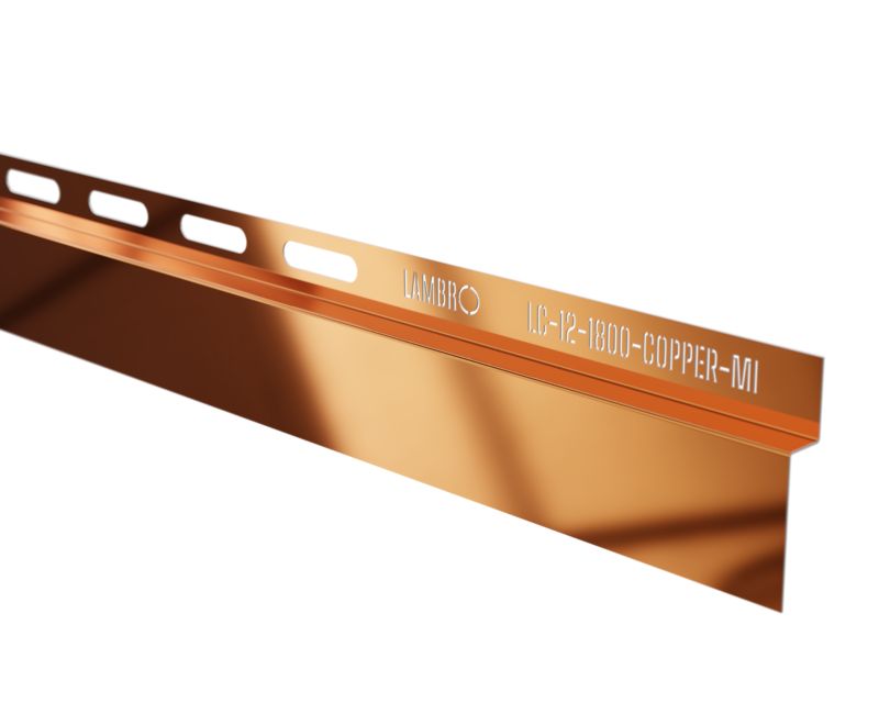 Listwa brodzikowa czołowa Lambro miedziany połysk 180 cm 1 szt.