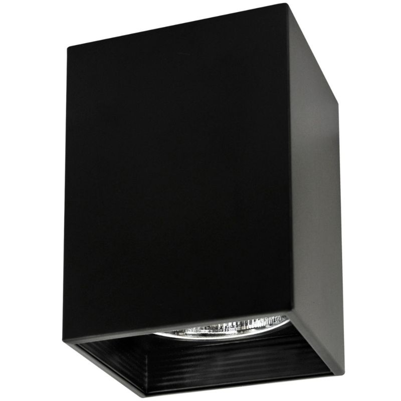 Reflektor sufitowy Polux Jupiter czarny 1 x E27 x 20W IP20 wym: 19,1 x 13,7 cm - 1 szt.
