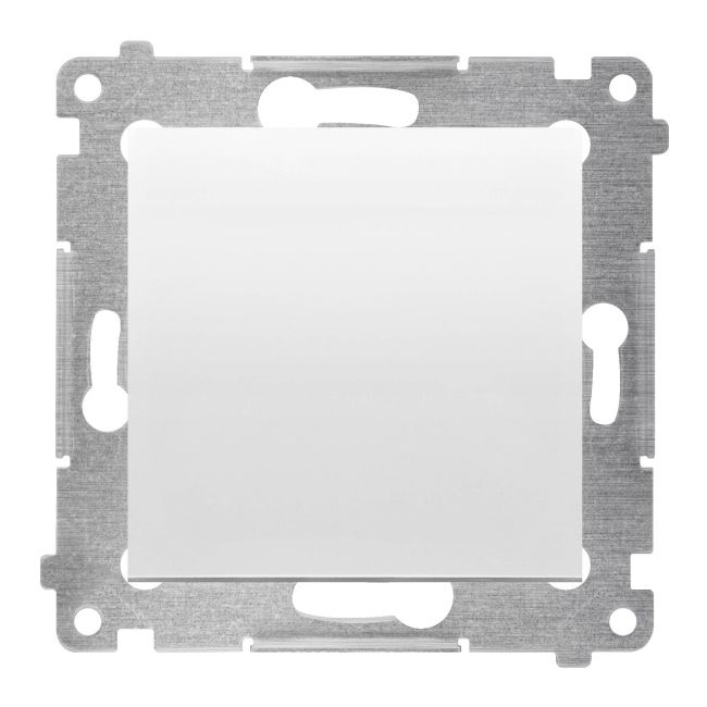 Przycisk zwierny Kontakt-Simon S54 biały