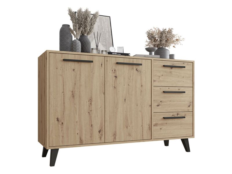 Komoda MIRJAN 24 Kos 2D3S dąb artisan 1 szt.