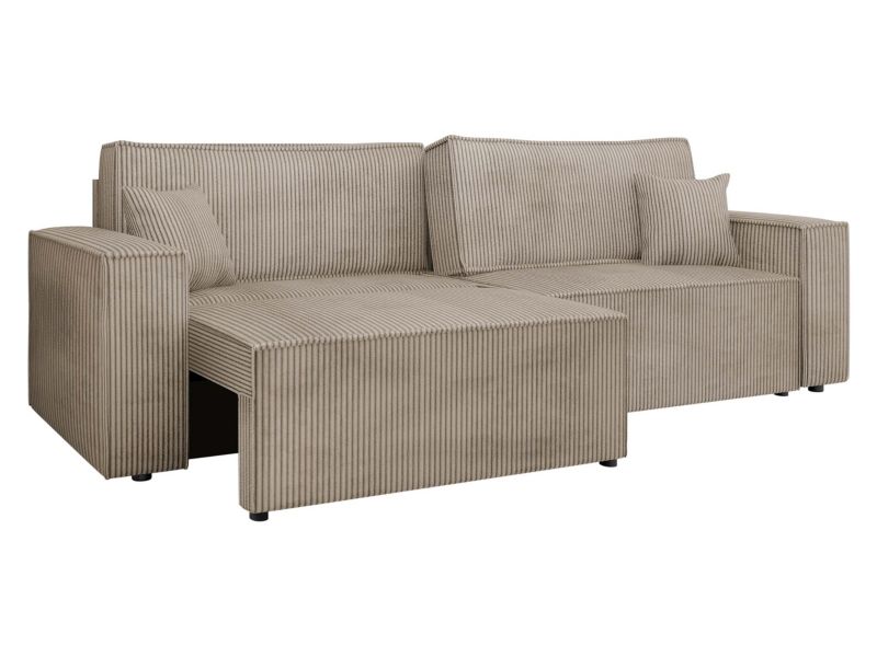 Sofo-narożnik MIRJAN 24 z funkcją spania Karl Sztruks cappuccino 1 szt.