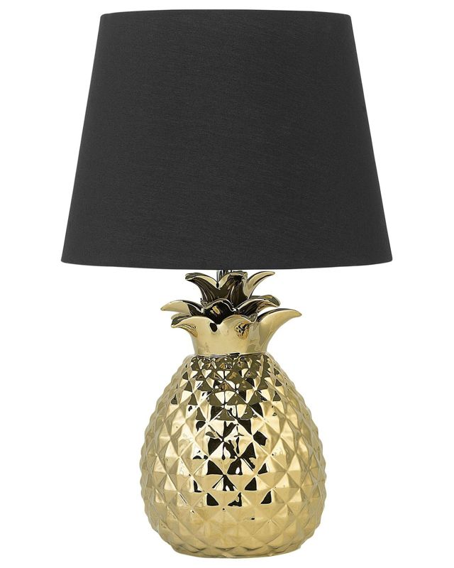 Lampa stołowa Pineapple Ceramika Złoty 1szt.