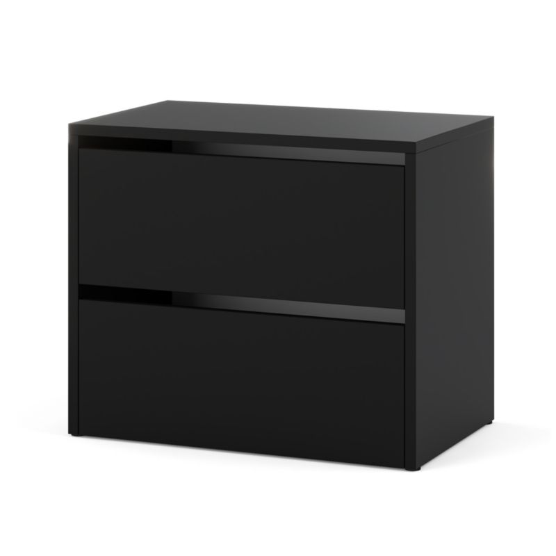 Szafka Na Buty Hurtownia-Mebli 2 Drzwi Hugo 60cm Czarny Mat Czarny Mat 60x36x50 cm 1szt.