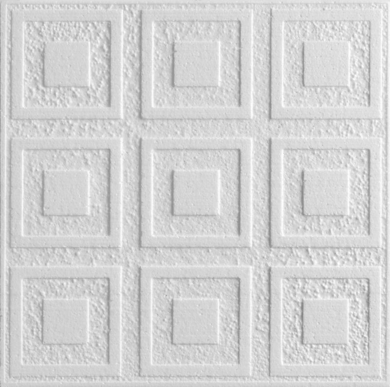 Kaseton sufitowy ścienny styropianowy stykowy tłoczony Marbet Design 50x50 cm Kontrast 2 m² 8 szt.