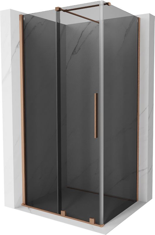 Kabina prysznicowa Mexen Velar grafit-miedź szczotkowana 1 szt.