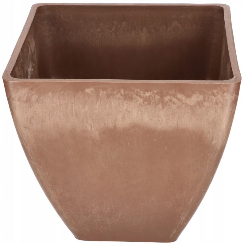 Doniczka ogrodowa KOTARBAU kompozytowa brązowa 28 cm 1 szt.