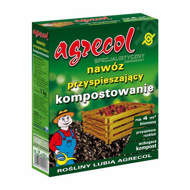 Nawóz Agrecol przyspieszający kompostowanie 1 kg