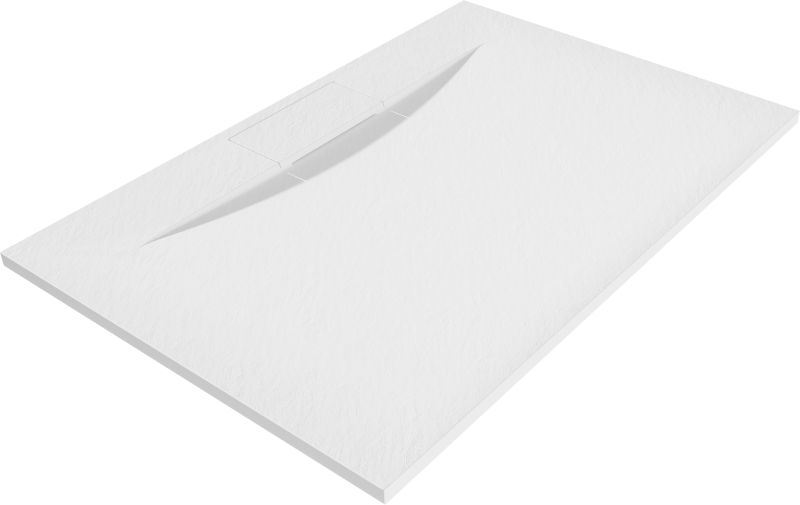 Brodzik prostokątny Mexen Egon biały 140 x 80 cm 1 szt.