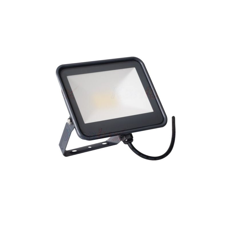 Naświetlacz LED Kanlux czarno-transparentny LED 20W 4000K 2300lm IP65 wym: 16,5 x 13,5 x 3 cm metal - 1 szt.