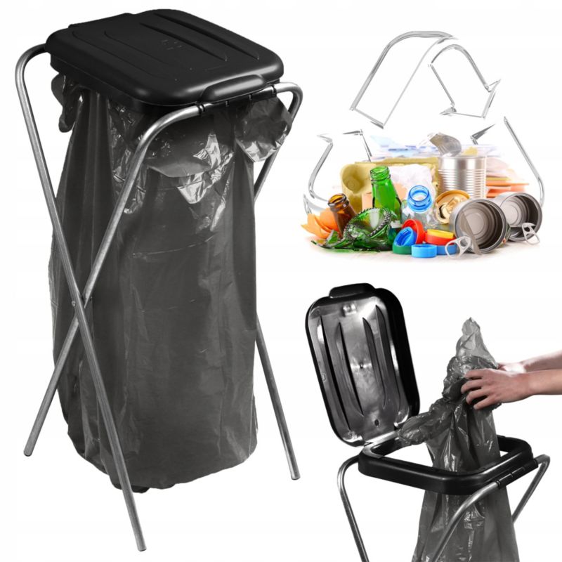 Stojak KADAX Na Worki Do Segregacji Śmieci 120L 1szt.
