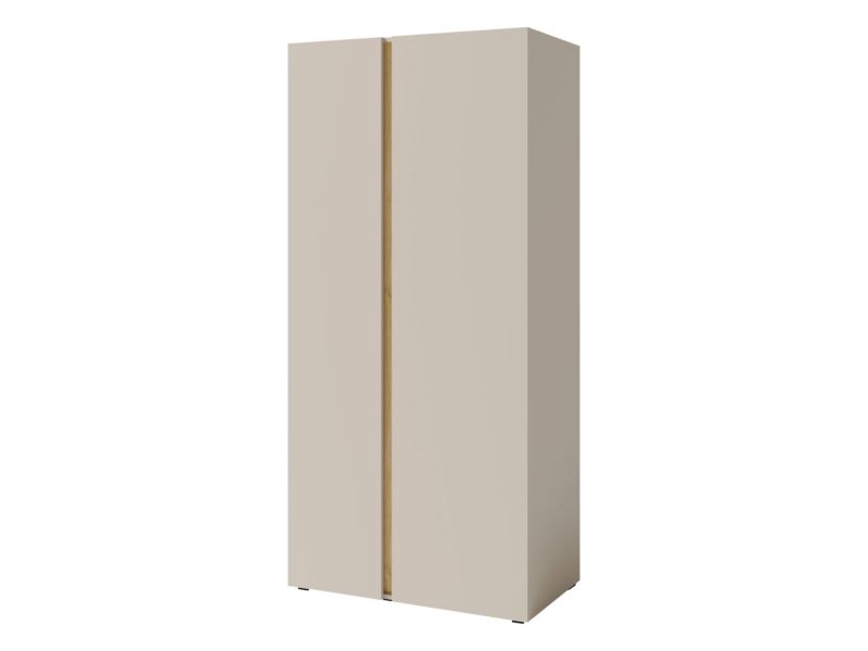 Szafa dwudrzwiowa MIRJAN 24 Luca System 3 beż piaskowy + dąb olejowany 1 szt.