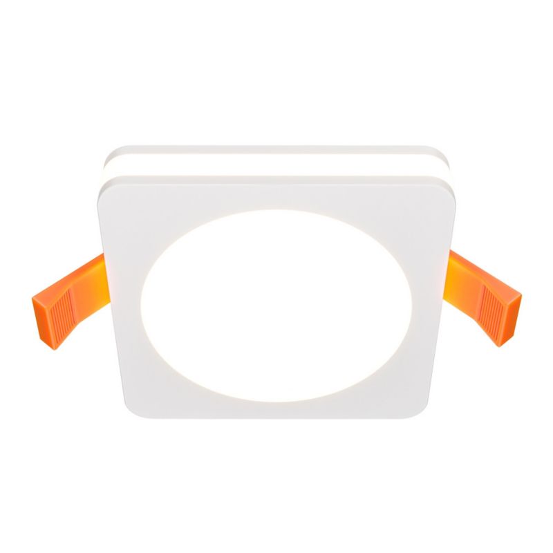 Oprawa sufitowa wpuszczana Maytoni Phanton biała LED 7W 3000K 450lm IP20 wym: 3,2 x 8 x 8 cm kwadratowa - 1 szt.