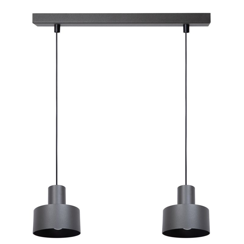 Lampa wisząca Sigma RIF ciemno-oliwkowa 2xE27x15W wym:70x42x15cm IP20 -1 szt.