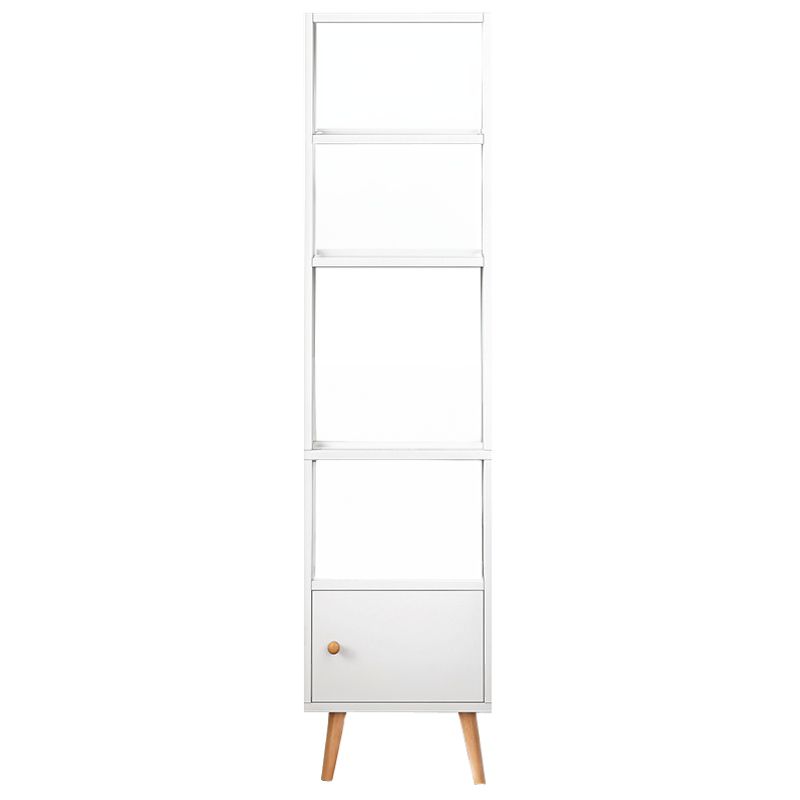 Regał Rebiko stojący biały na książki 1 szt.