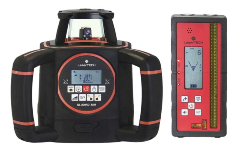 Cyfrowy niwelator laserowy LaserTECH NL 800RD-MM 1 szt.
