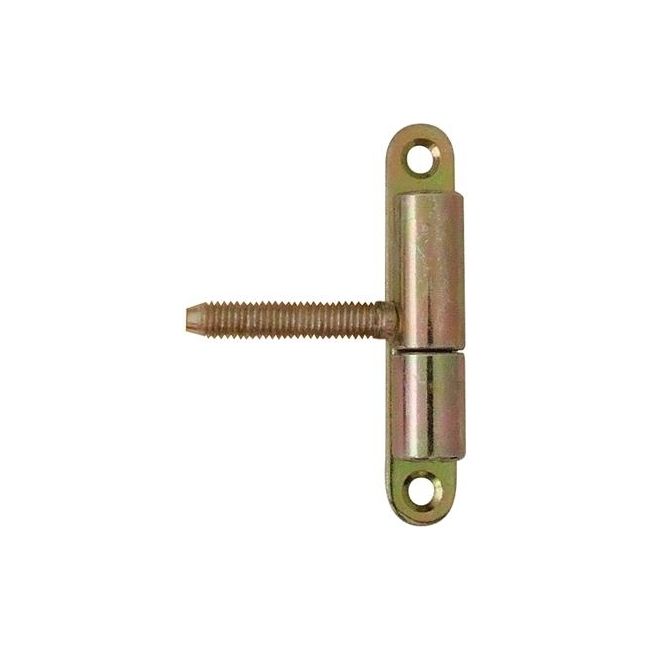 Zawias przykręcany 14 x 60 mm mosiądz 2 szt.