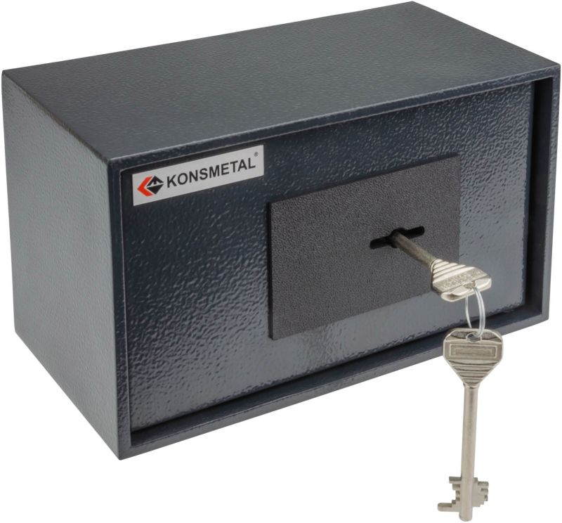 Sejf na klucz Konsmetal Koliber 2.0 132 x 226 x 124 mm