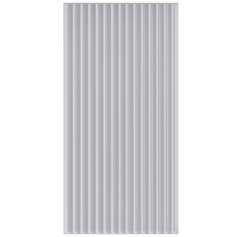 Panel dekoracyjny ścienny Marbet Design XPS 3D LINE ROLL A 100x50 cm white 4 szt.