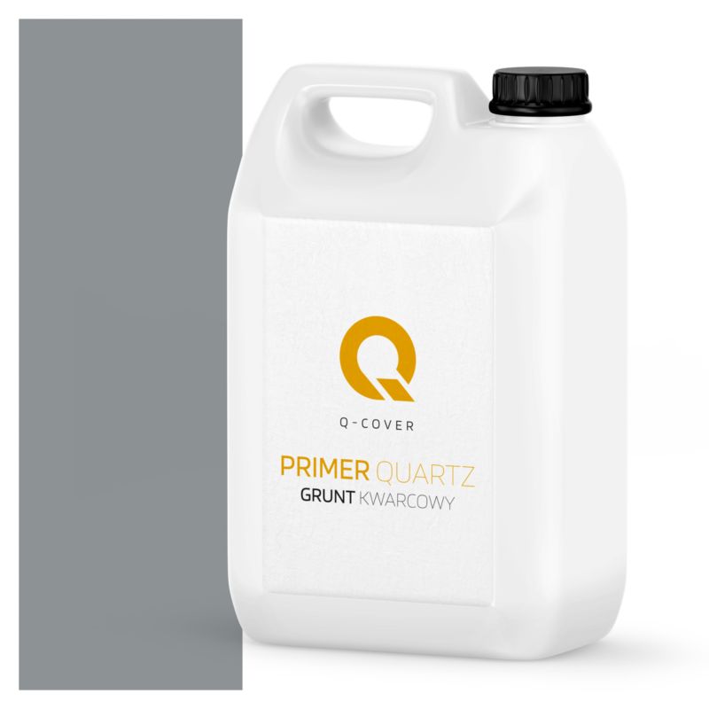 Grunt Kwarcowy pod Tynk Silikonowy Q-Cover Szary RAL7045 3KG