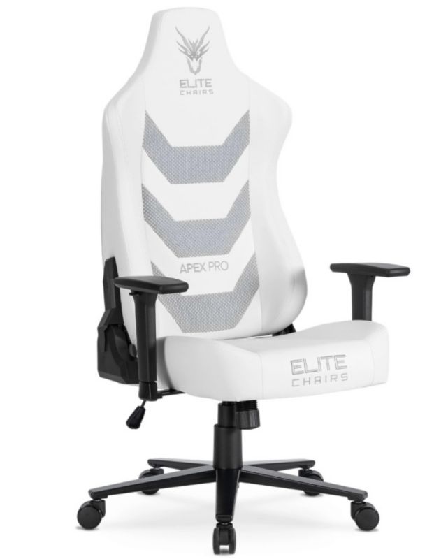 Fotel Gamingowy Apex Mebel Elite Obrotowy Biały 1 szt