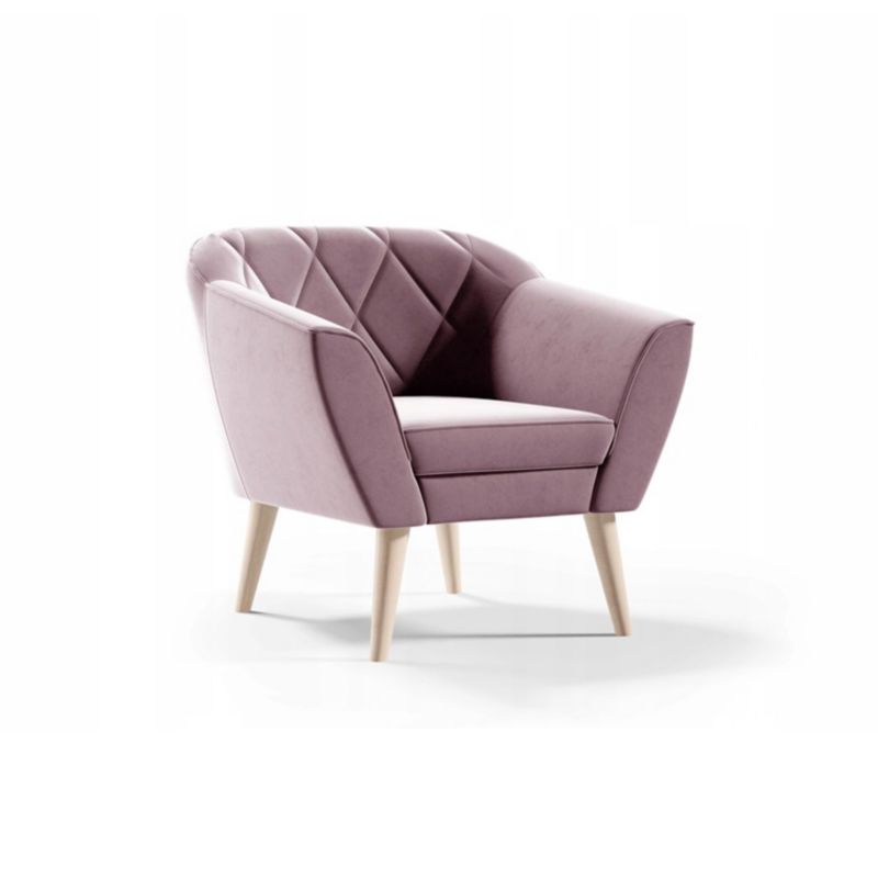 Fotel Bettso Viva 73 cm z miękkim oparciem różowy 1szt.