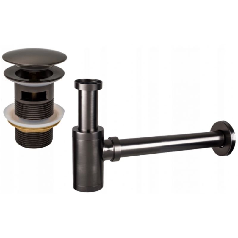 Półsyfon umywalkowy okrągły Mexen 7992050 grafit 1 szt.