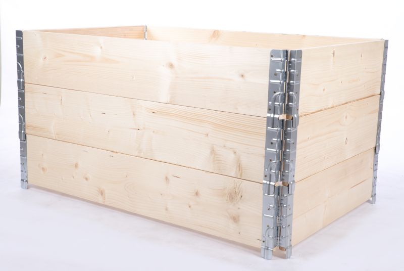 Skrzynia na warzywa MODO24 60x120x80 cm naturalne drewno 1 szt.