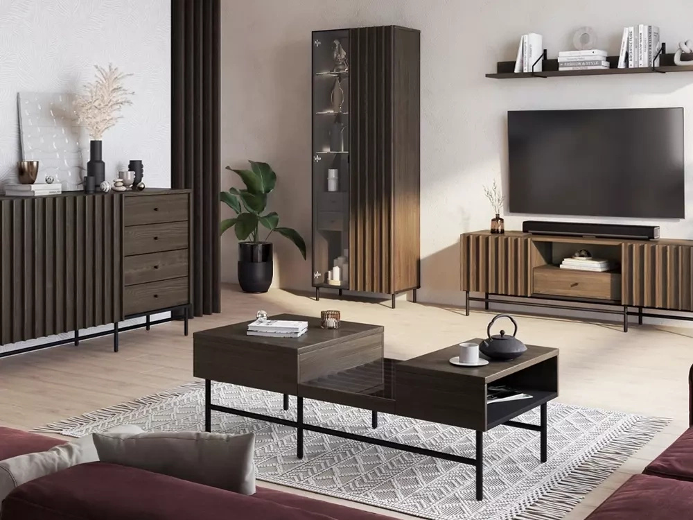 Nowoczesny zestaw mebli do salonu PIEMONTE