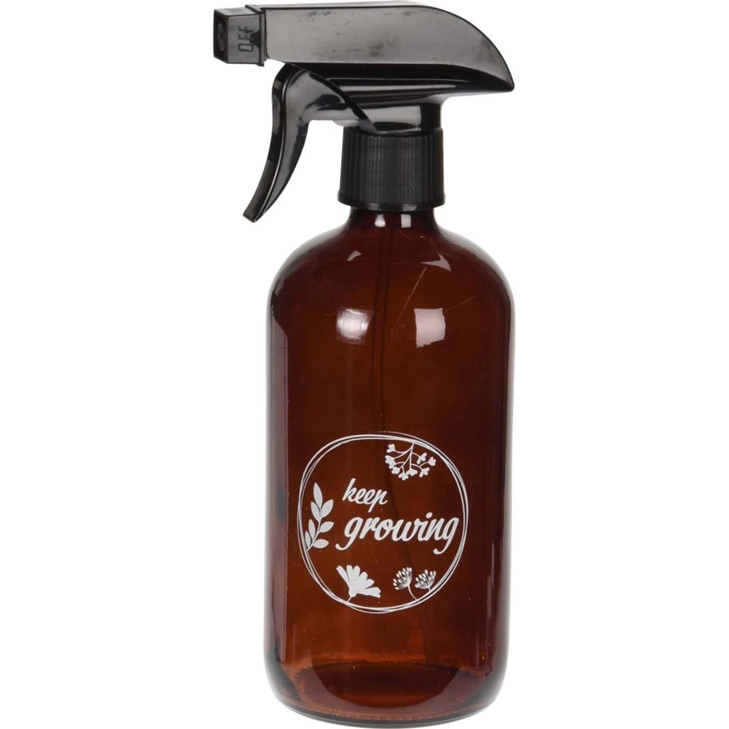 Spryskiwacz Botanical szklany brąz - 0,5 l