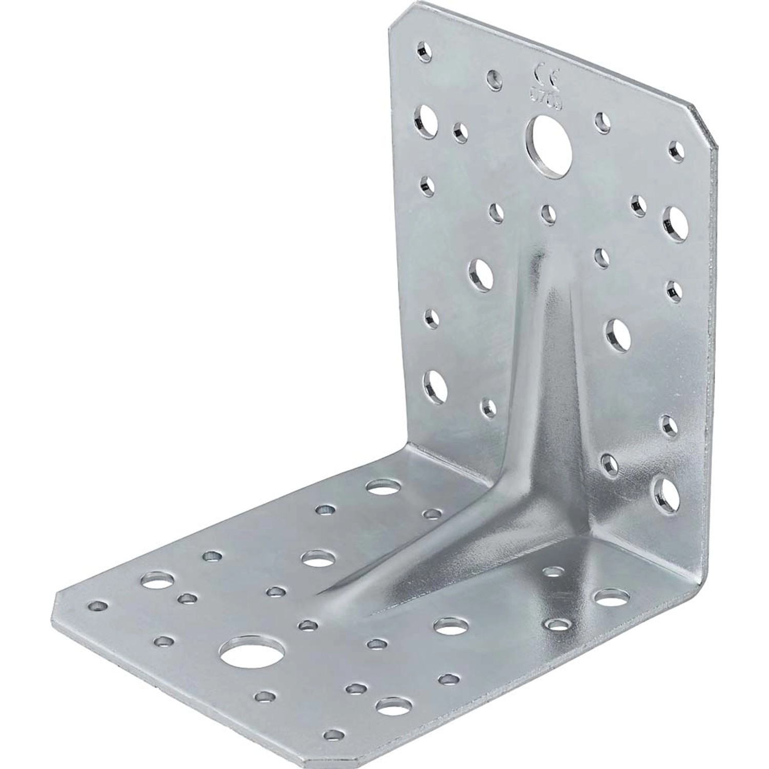 Łącznik narożny ze żłobkiem 105 mm x 105 mm x 90 mm ocynkowany