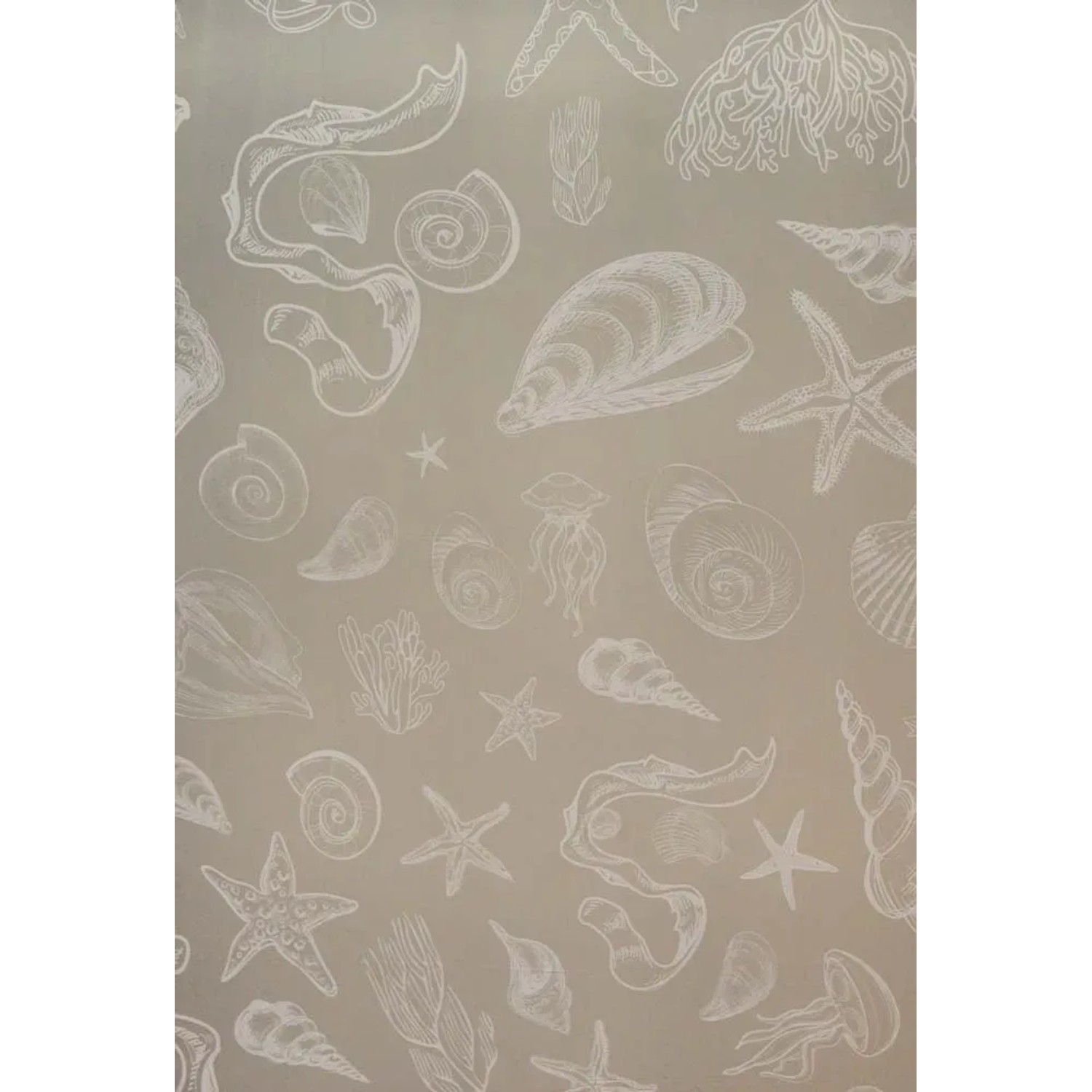 Zasłonka prysznicowa Basic Mare szara