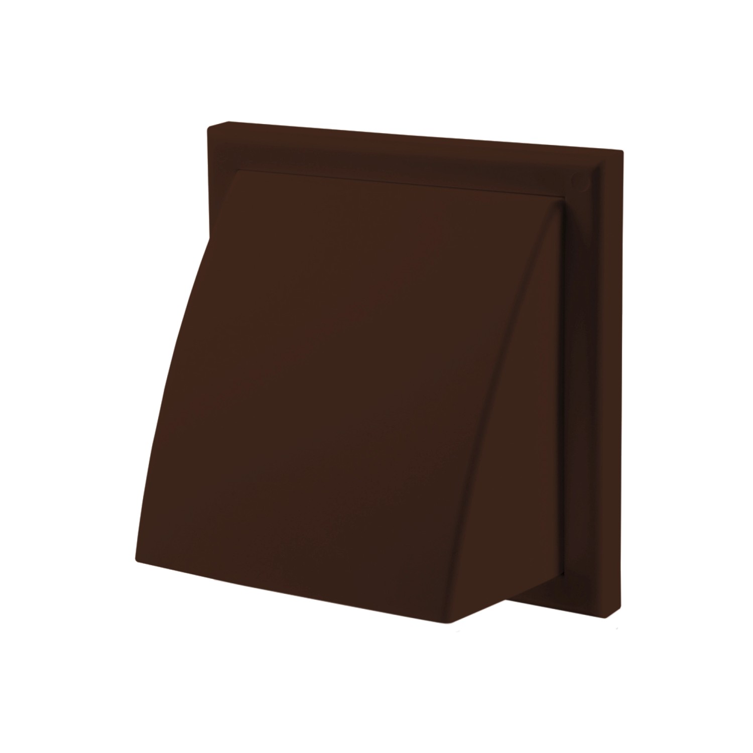 Vents Wylot zewnętrzny z okapem śr. 100 mm brązowy