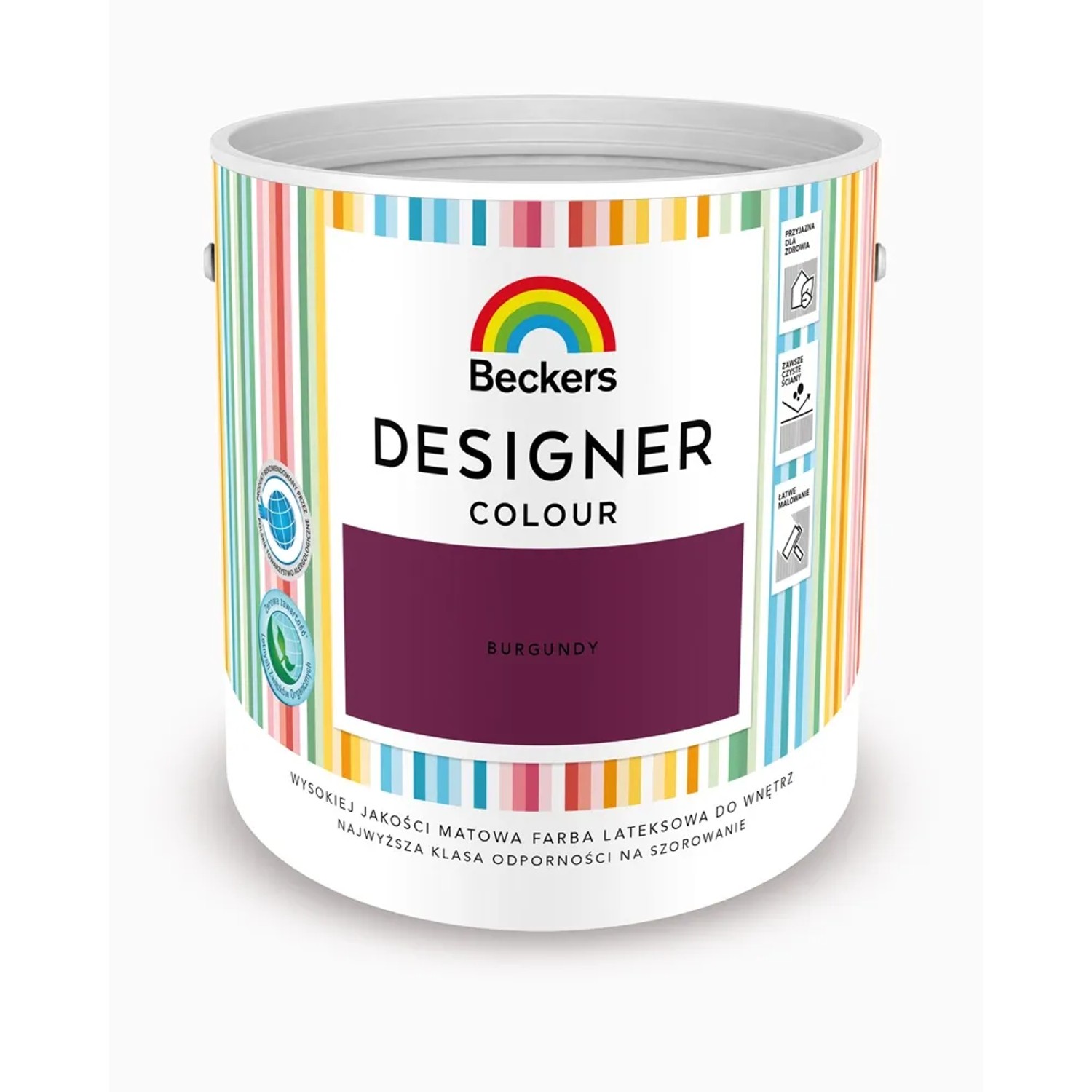 Farba lateksowa Beckers Designer burgundy 2,5 l