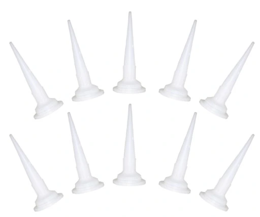 KOŃCÓWKA DO SILIKONÓW 600ML 10 SZTUK - DO PISTOLETU DO SILIKONU