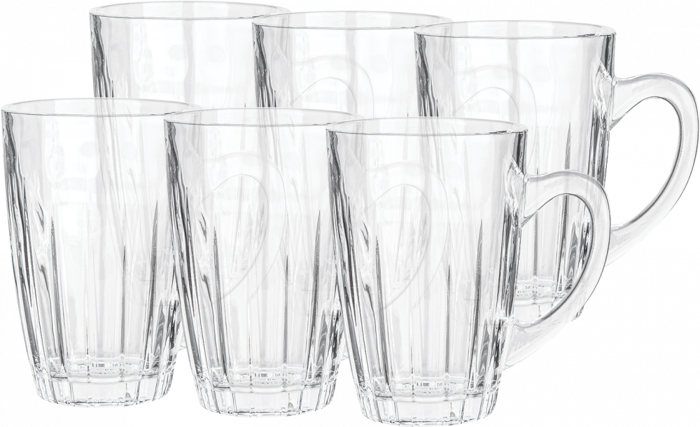 Kubek Altom Design Venus, 350ml, szkło, komplet 6 sztuk, przezroczysty