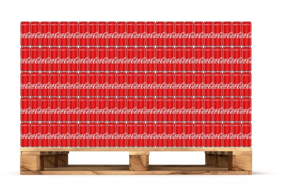 1440x Napój gazowany Coca-Cola, puszka Sleek, 0.33l