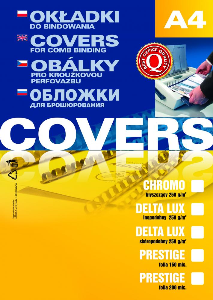 Okładki do bindowania Argo Prestige, A4, 150 μm, 100 sztuk, przezroczysty