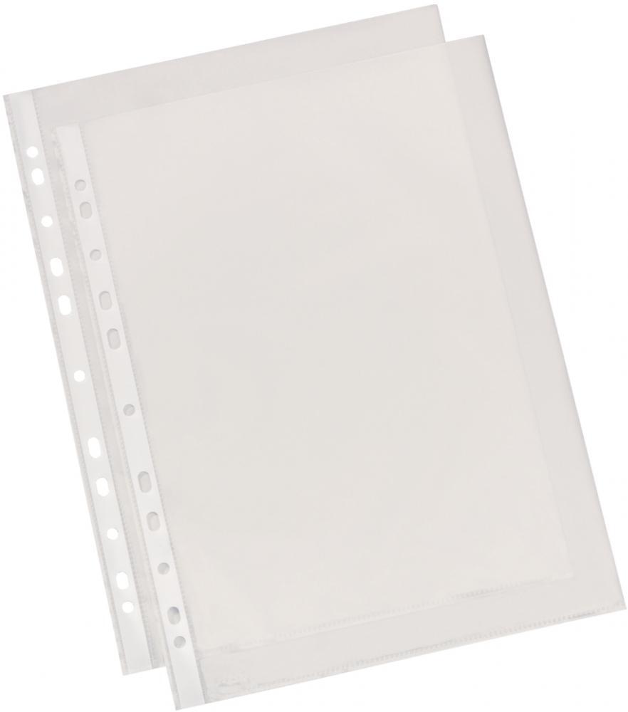 2x Koszulki krystaliczne Esselte, A4, 55μm, 100 sztuk, transparentny